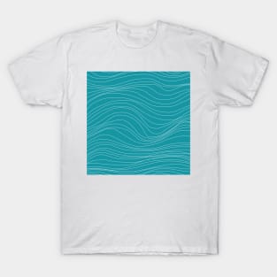 Aesthetic Abstract Waves T-Shirt